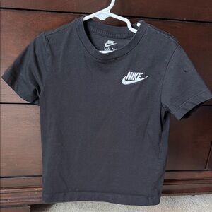 Nike Black Short Sleeve Tee with White Swoosh